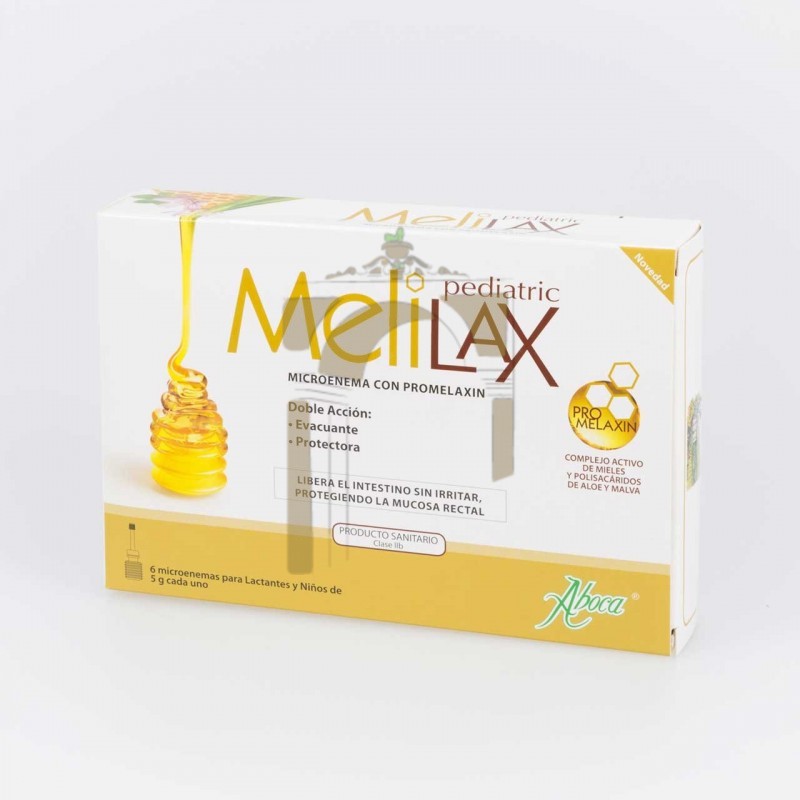 Melilax Pediatric 6 Microenemas con Promelaxin Lactantes y Niños