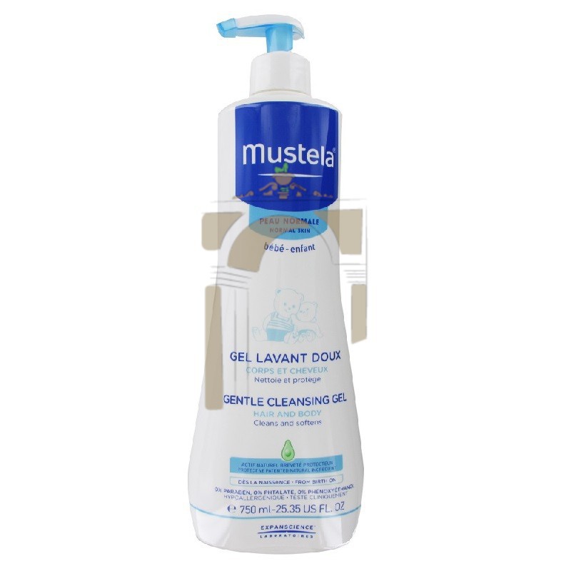 MUSTELA GEL DE BAÑO SUAVE 750ml