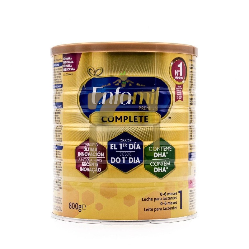 Enfamil Premium Complete 3 Pack Mensual - Preparado Lácteo Infantil de  Crecimiento para Lactantes Niños de 1 a 3 Años, 800 gr - Pack de 2 Latas :  : Alimentación y bebidas