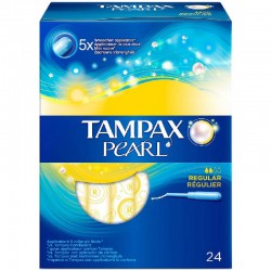 Tampax pearl regular 24 uds