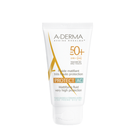 A-derma protect ac fluído matificante spf50+