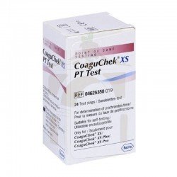 Coaguchek xs pt test 24 tiras