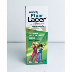 Lacer fluor diario menta 500ml