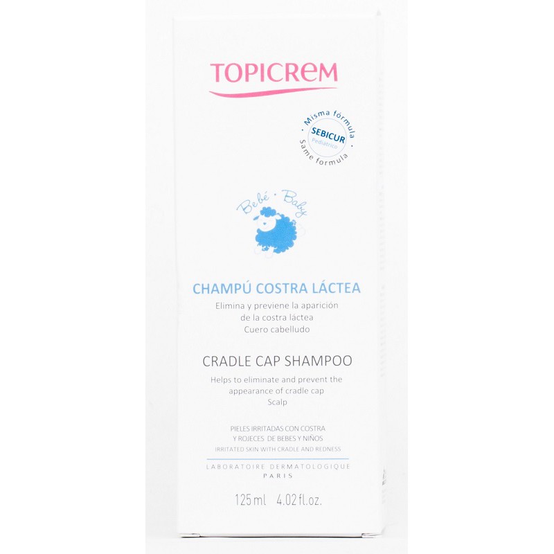 Topicrem champú costra láctea 125 ml