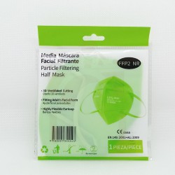 Mascarilla ffp2 verde