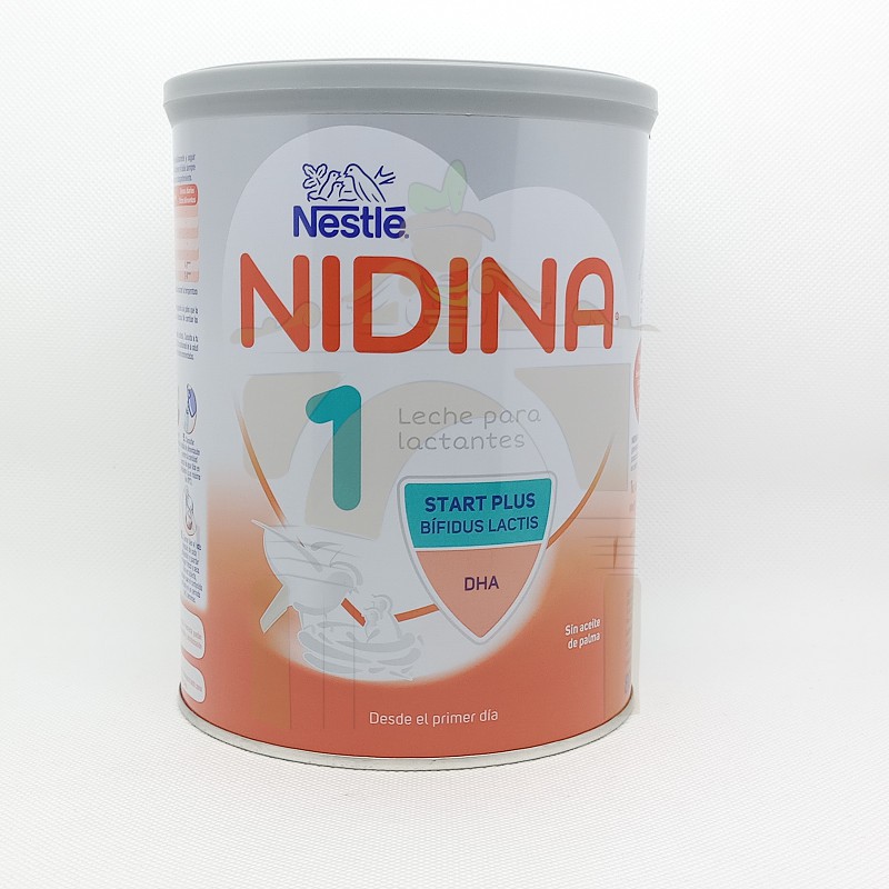 Nestlé NIDINA Leche De Crecimiento 3 para bebés a partir de 1 año Partir De  Los 12 Meses. Bote de 800g : : Alimentación y bebidas