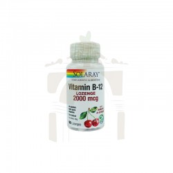 Solaray vitamina b12  2000mcg