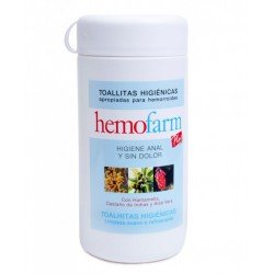 Hemofarm plus toallitas...