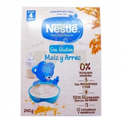 Nestle maíz y arroz sin gluten