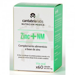 Zinc + nm 60 cápsulas