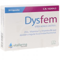 dysfem 30 capsulas vitalfarma