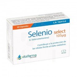 Selenio select 105 mcg 30...