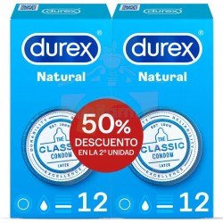 Durex Natural pack 12 unidades