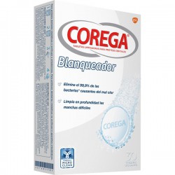Corega blanqueador 30 tabletas