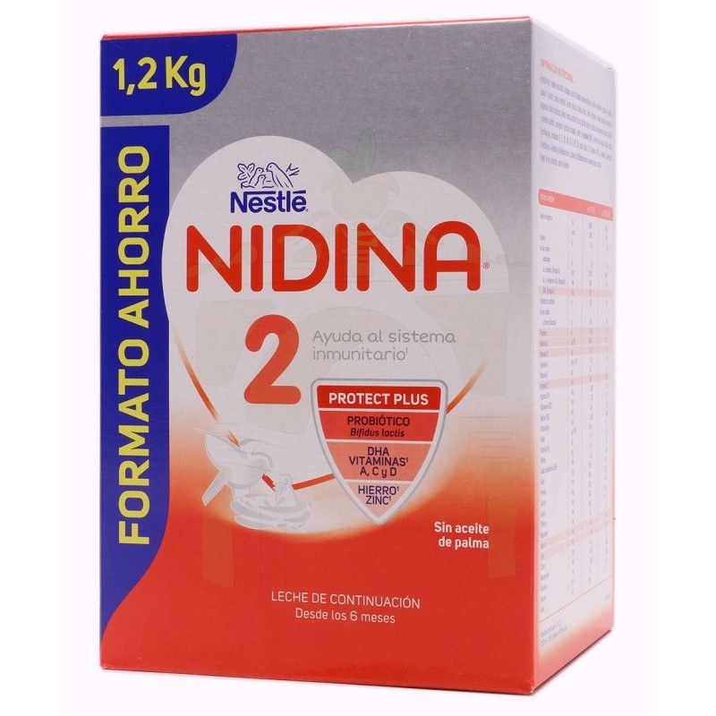 Nestle Nidina 2 1,2 kg Promoción 6+1