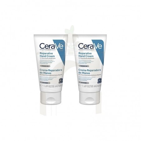 Cerave crema manos renovadora duplo