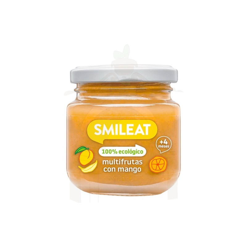 Smileat tarrito de multifrutas y mango 130 gr