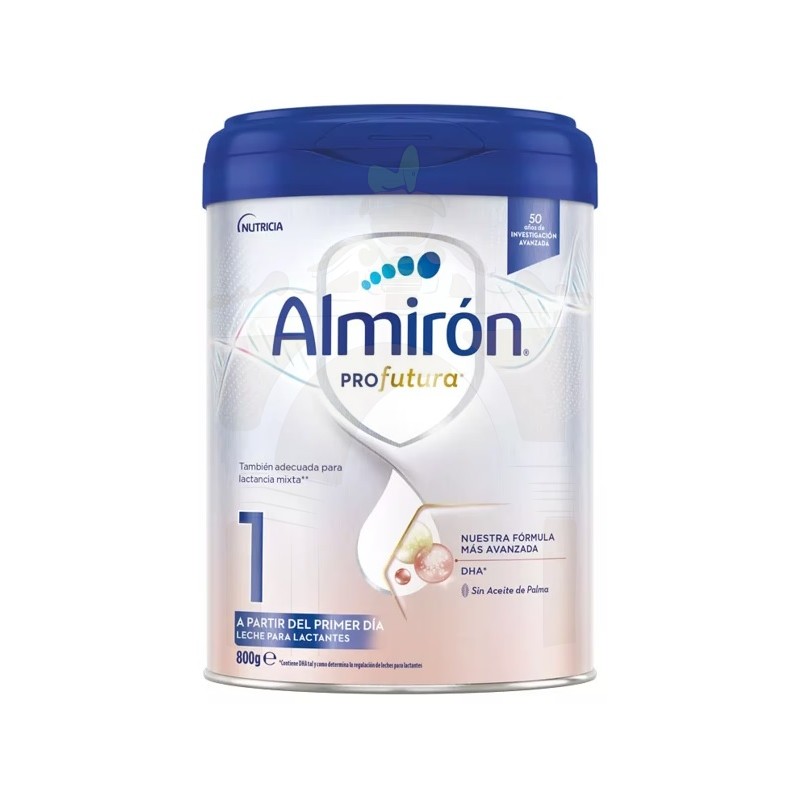 Almirón Profutura 1 Leche de Inicio en Polvo, a partir del Primer Día, 800  g (Paquete de 4), Total 3.2 kg, : .es: Alimentación y bebidas