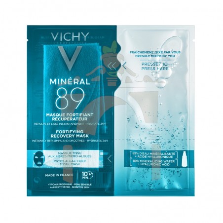 Vichy Mineral 89 mascarilla fortificante y reconstituyente