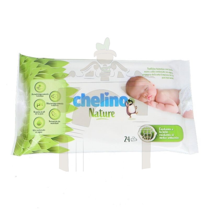 Chelino nature 24 toallitas