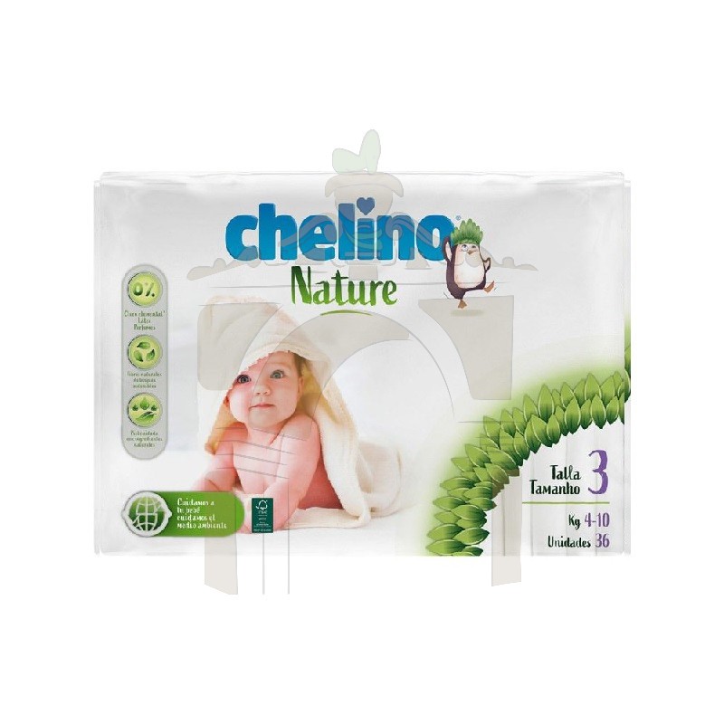 Chelino classic diapers 36 u. Mini size 2 - 3 - 6 kg. - Tarraco Import  Export
