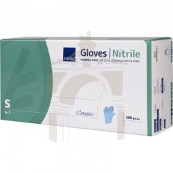 Abena guantes nitrilo talla s