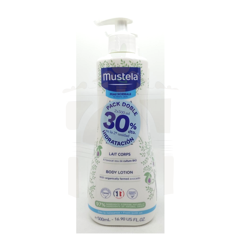 Mustela Hydra Bebé duplo 500 ml