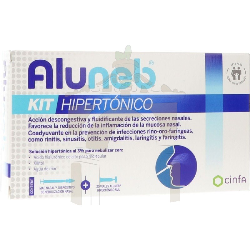 ALUNEB HIPERTONICO 20 VIALES 5 ml