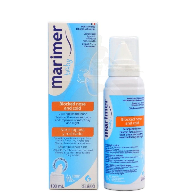 MARIMER AGUA DE MAR HIPERTONICA 1 SPRAY NASAL 100 ML