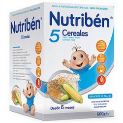 Nutriben 5 cereales 600 gr