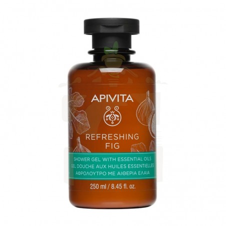 Apivita gel de baño y ducha Refrescante de Higo 250 ml