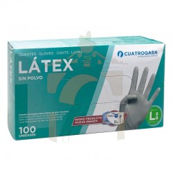 Cuatrogasa Guantes Látex...