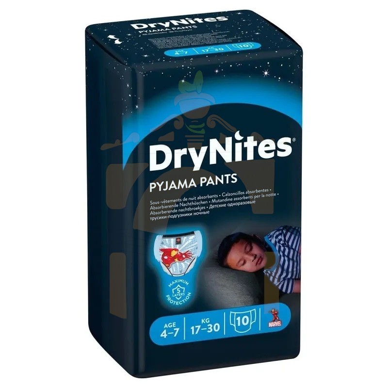 Calzoncillos absorbentes para niños de 4 a 7 años Huggies DryNites