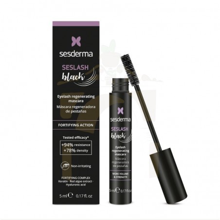 Seslash Black Máscara Regenadora Pestañas 5 ml