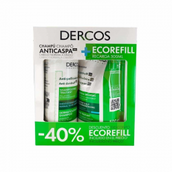 Dercos champu duplo...