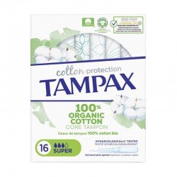 Tampax Natural Super 100%...