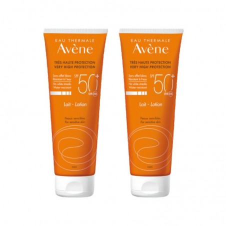 Avene duplo leche muy alta protección SPF 50