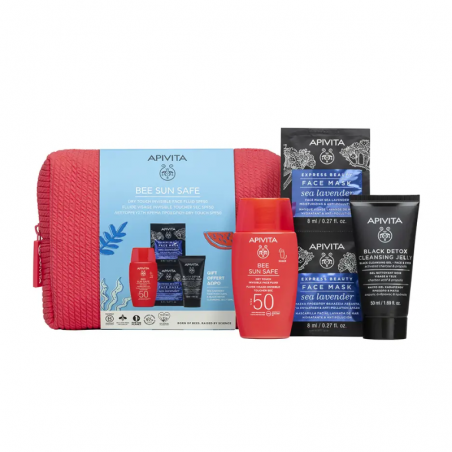Apivita Neceser Bee Sun Safe SPF 50 Fluido Facial