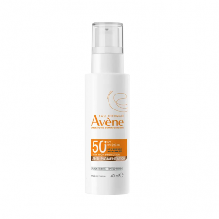 Avene eau thermale fluido antimanchas con color alta protección spf 50+ 1 envase 40ml