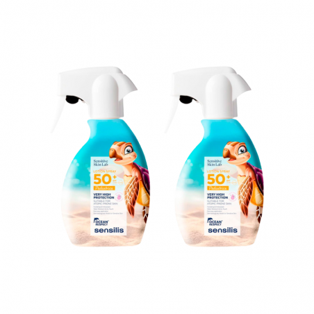 Sensilis lotion spray kids duplo spf+50