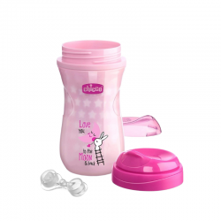 Chicco vaso luminoso rosa 14m+
