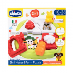 Chicco puzzle 2 en 1 casa...