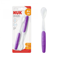 Nuk duplo cuchara silicona...