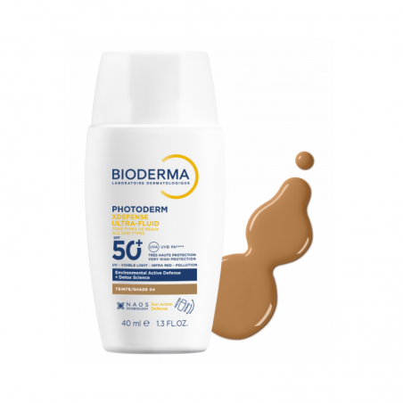 Bioderma Photoderm xdefense ultra fluid SPF 50+  40ml  tono 04