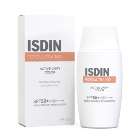 Isdin Fotoultra 100 Active Unify Color SPF 50+ 50 ml