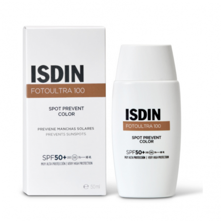 Isdin Fotoultra 100 Spot Prevent Color SPF 50+ 50 ml