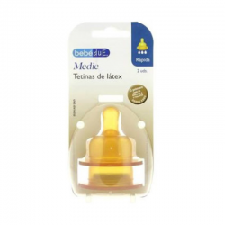 Bebe due tetina latex flujo...
