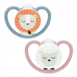 Nuk chupete de silicona...