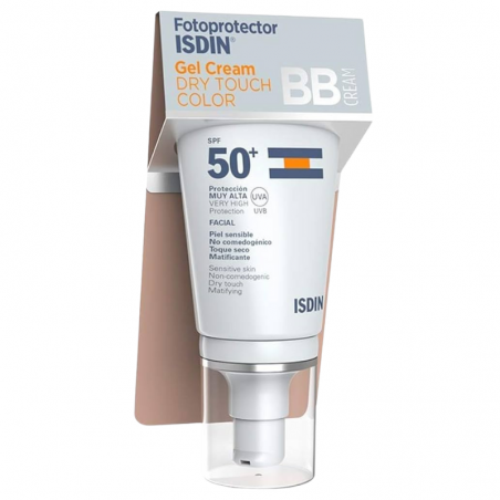 Isdin Fotoprotector Gel Crema Dry Touch Color SPF 50+ 50 ml