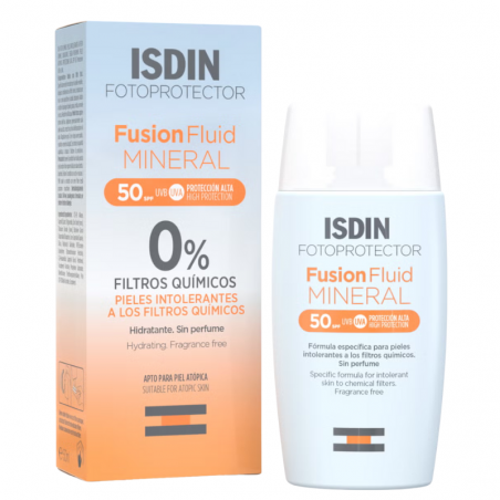 Isdin Fotoprotector Fusion Fluid Mineral SPF 50 50 ml